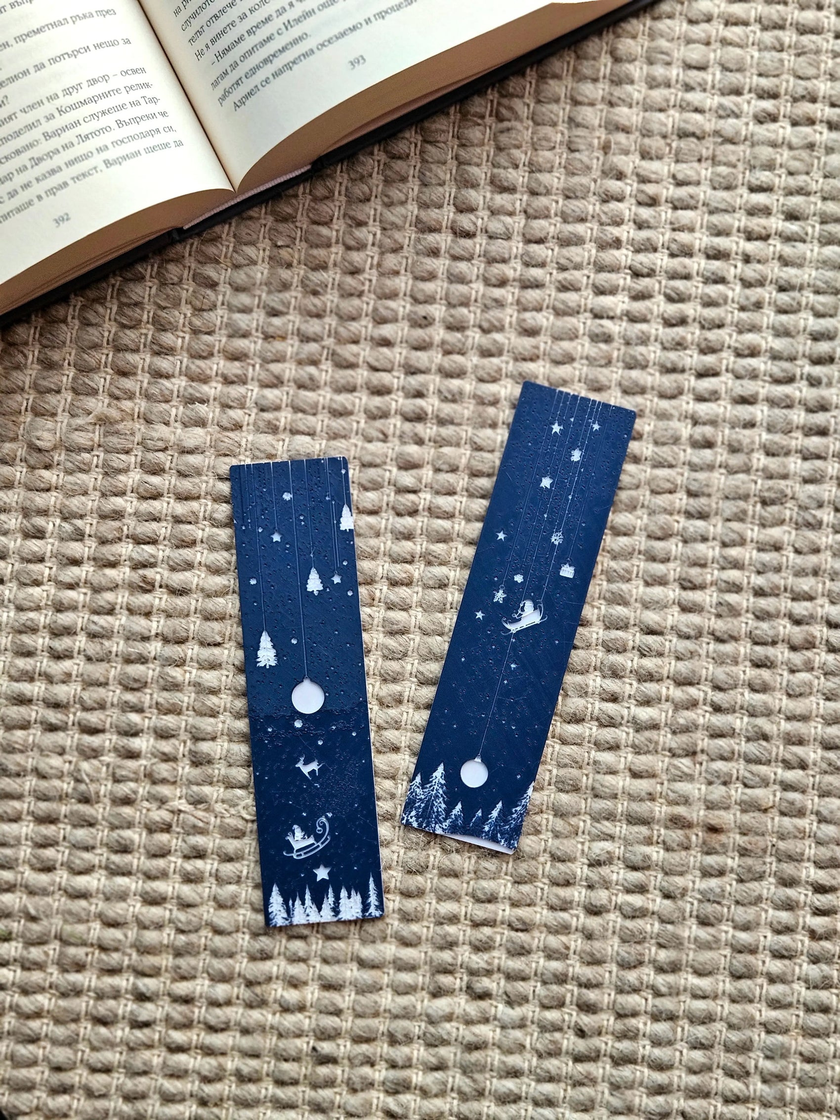 WINTER NIGHT BOOKMARK SET – HOLIDAY GIFT FOR READERS - Fandom Forged