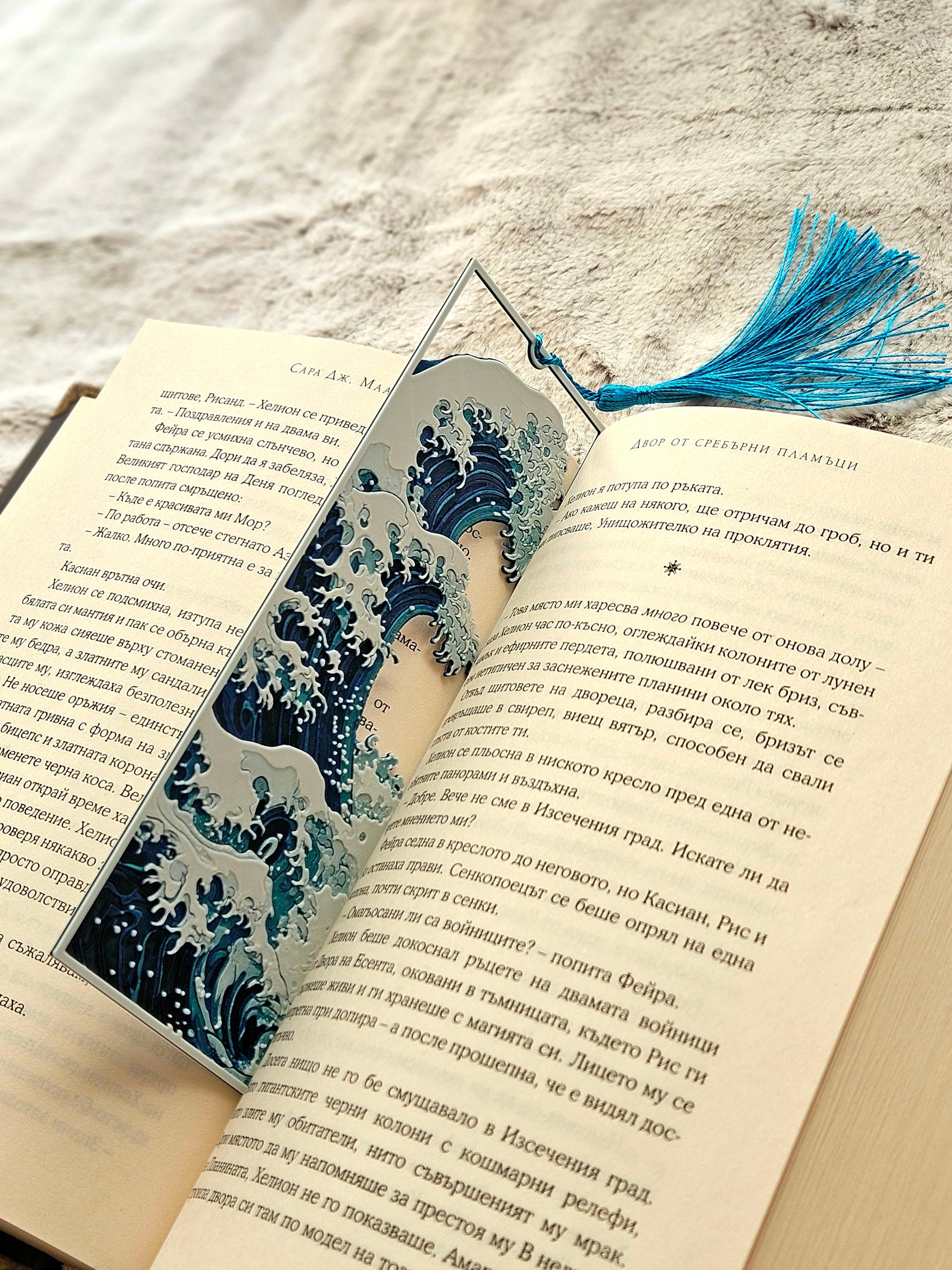 The Great Wave Collectible Bookmark – Hokusai Inspired Art