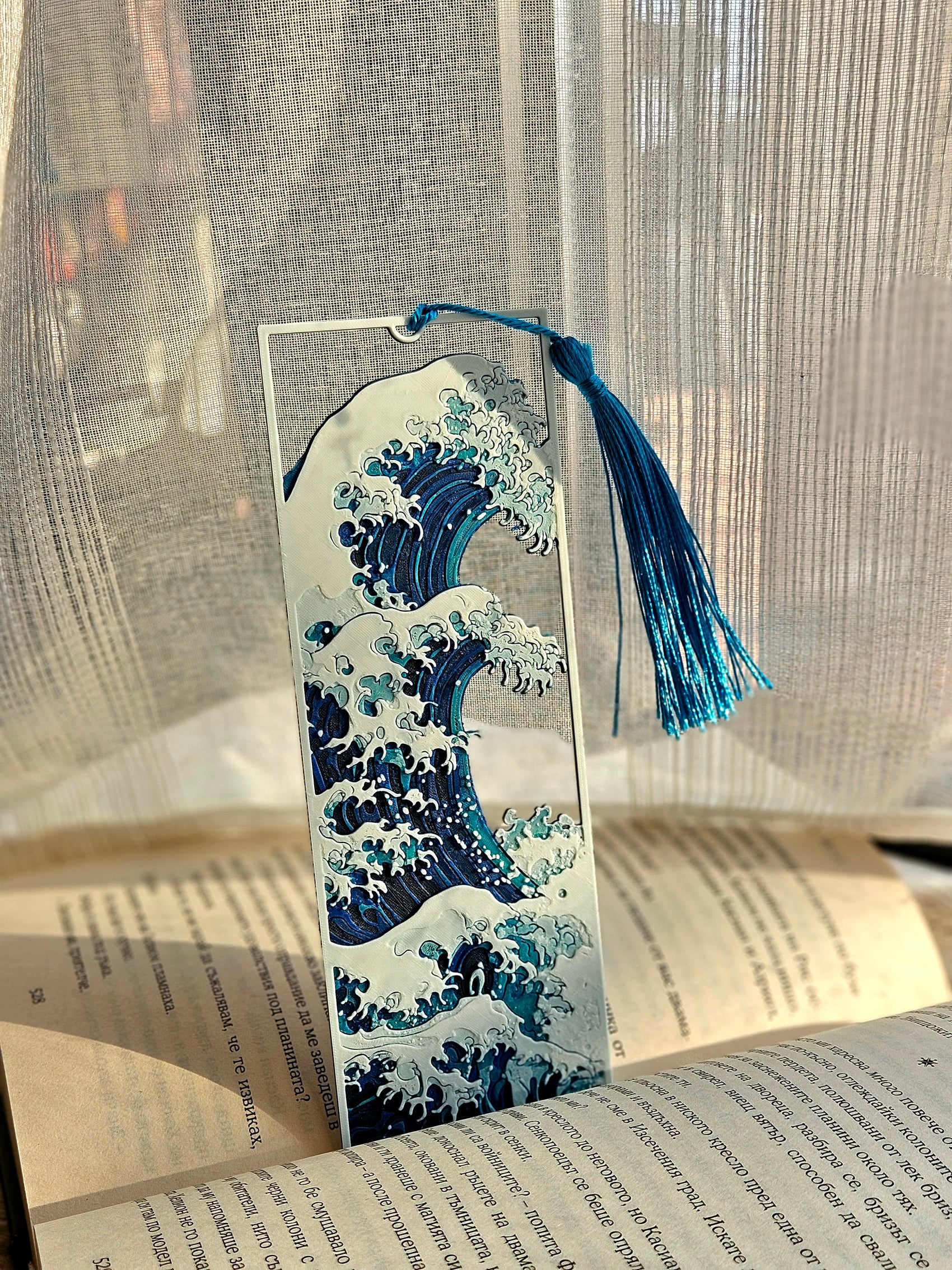 The Great Wave Collectible Bookmark – Hokusai Inspired Art