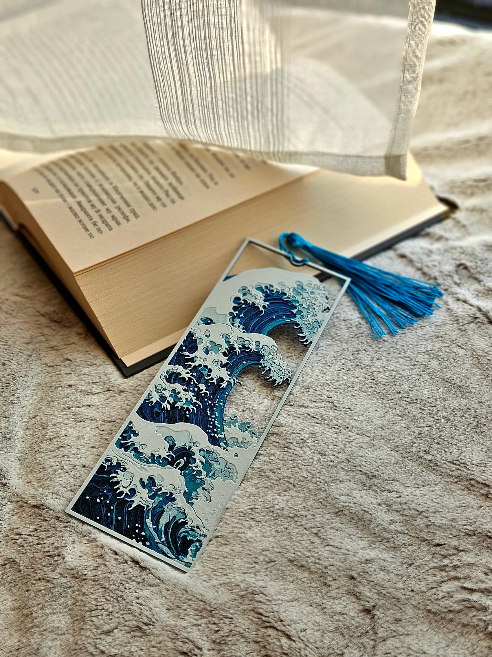 The Great Wave Collectible Bookmark – Hokusai Inspired Art