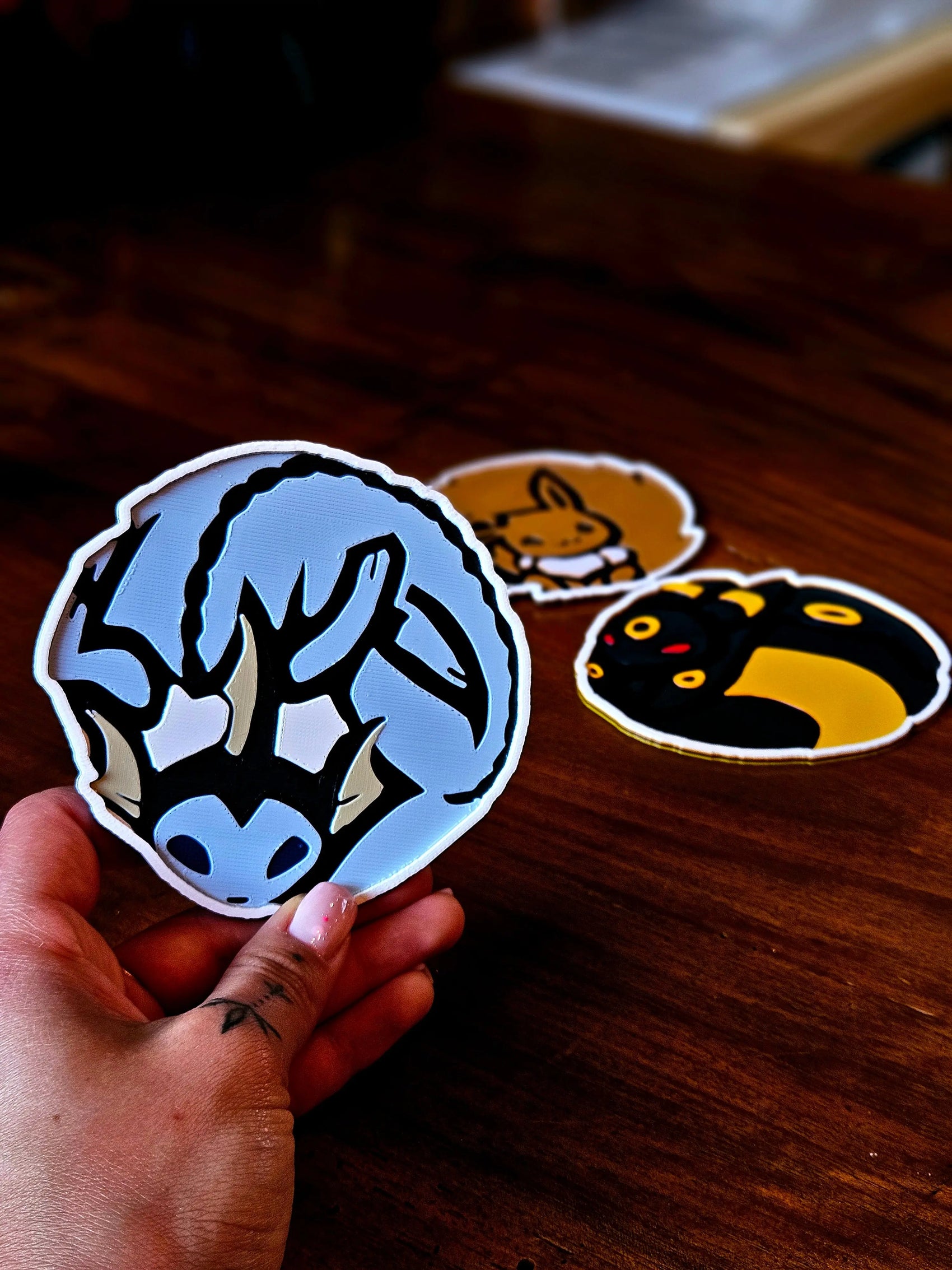UMBREON, VAPOREON & EEVEE COASTER SET – FANDOM HOME ACCESSORY - Fandom Forged