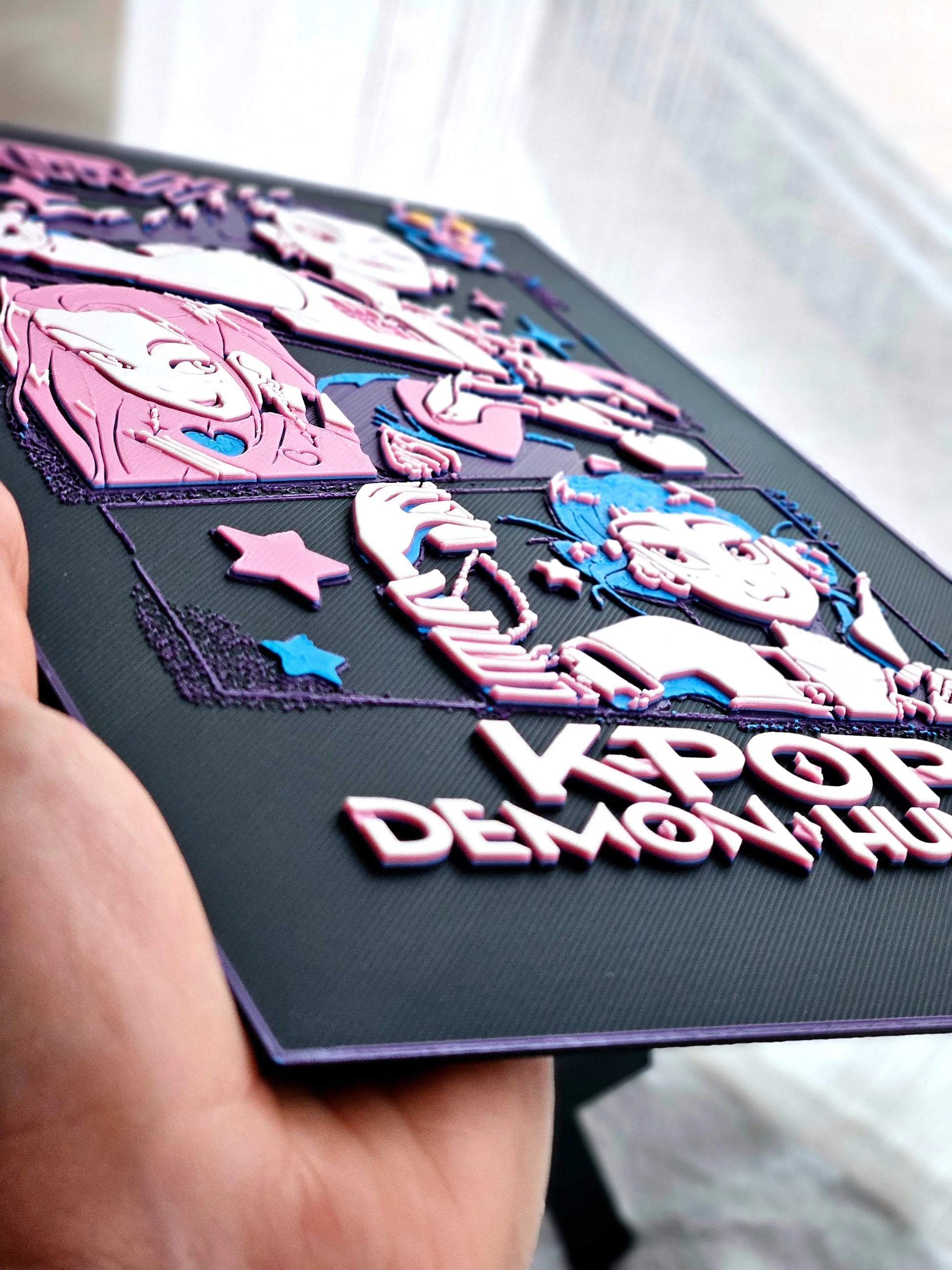 KPOP DEMON HUNTERS WALL ART – LIMITED EDITION FANDOM PRINT FOR COLLECTORS - Fandom Forged