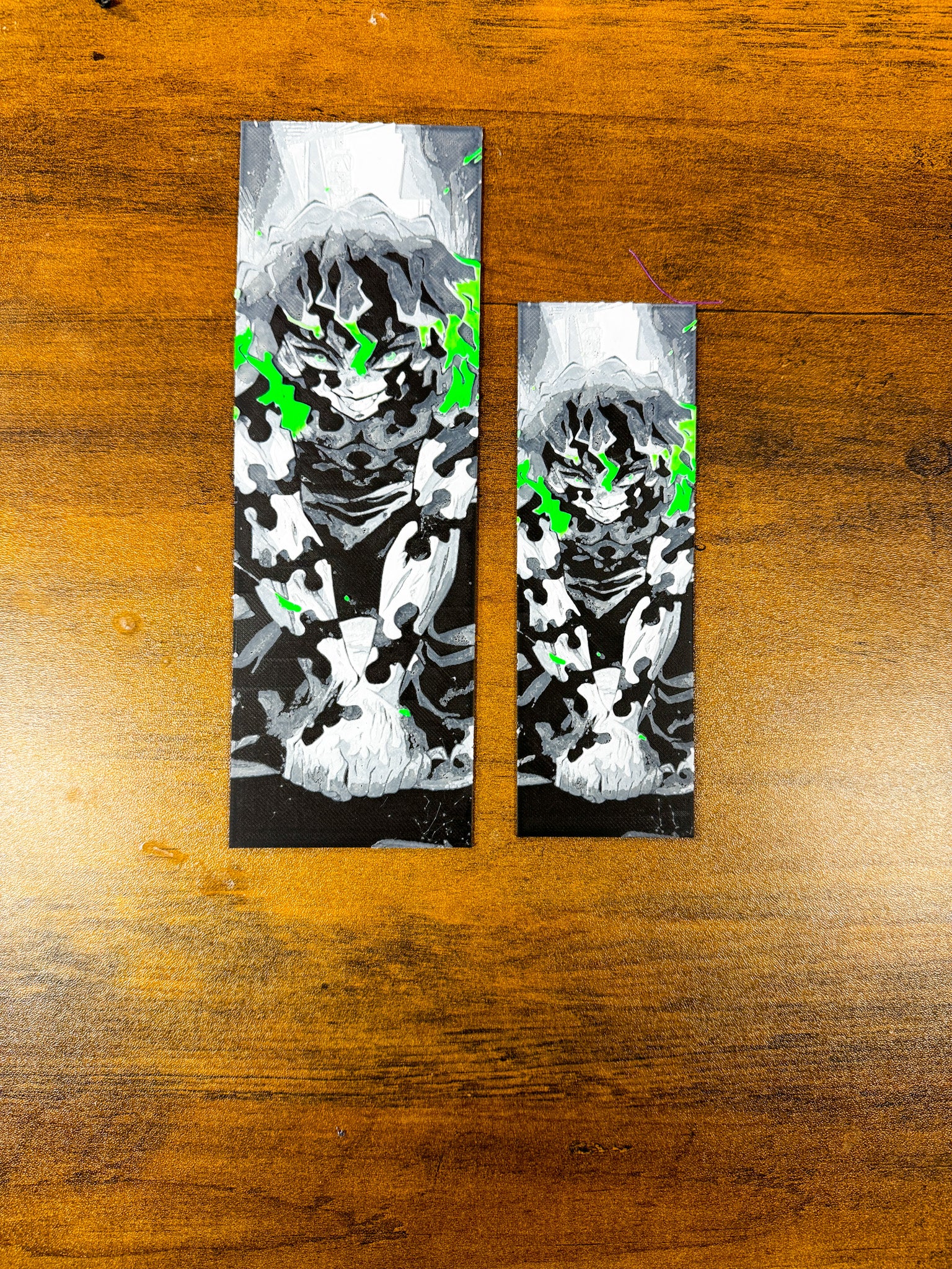 Upper Rank Demon Slayer Bookmark Set – Akaza, Daki & Gyutaro