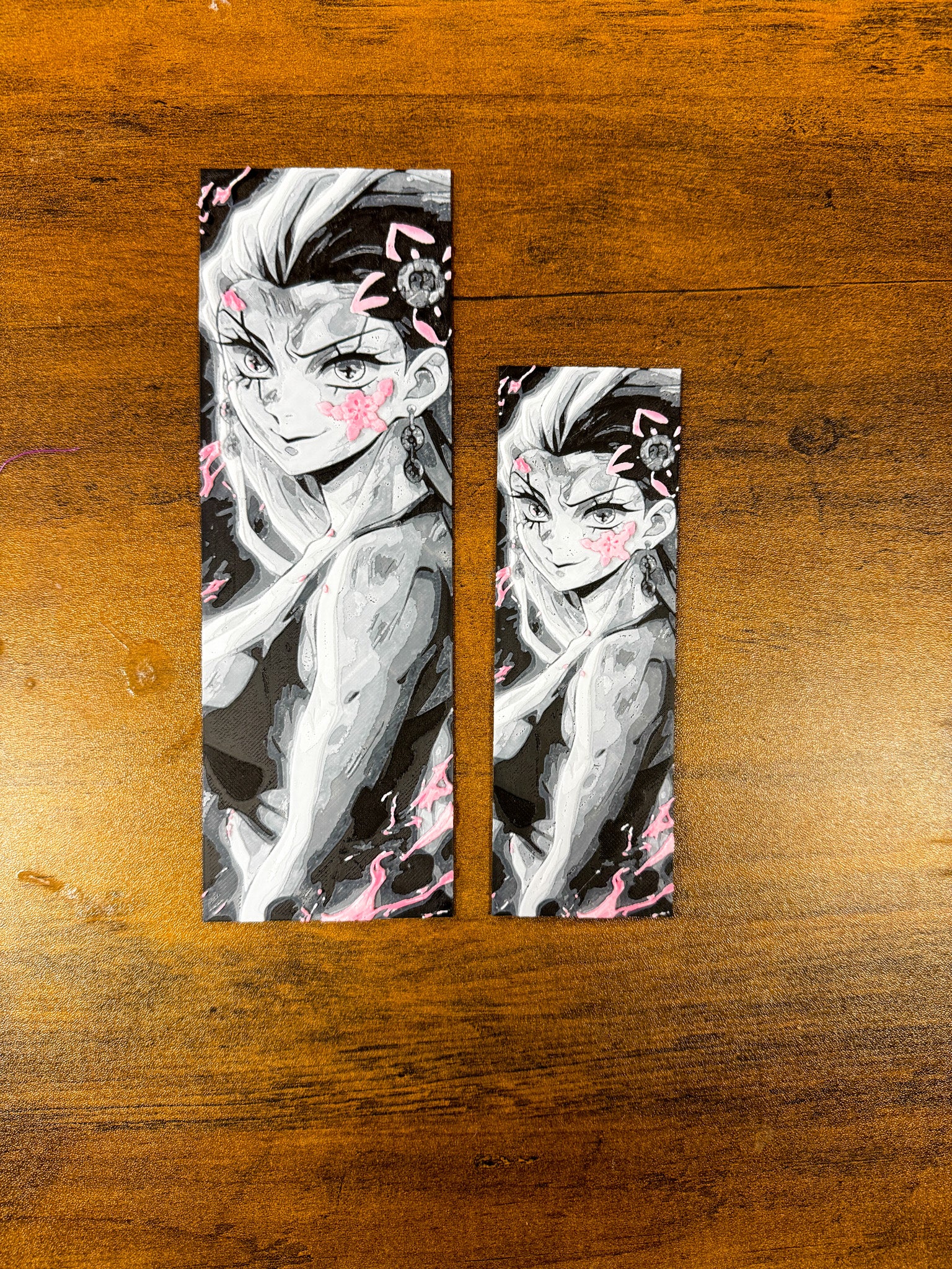 Upper Rank Demon Slayer Bookmark Set – Akaza, Daki & Gyutaro